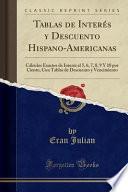 libro Tablas De Interés Y Descuento Hispano Americanas